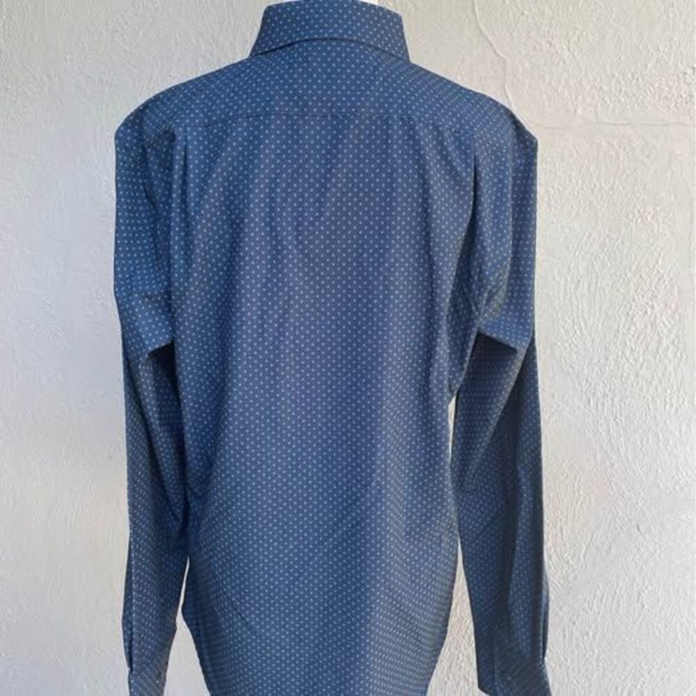M Rugby blue collared button up - Picture 4 of 5